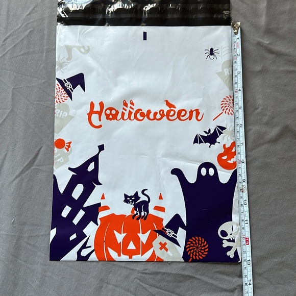 Halloween poly mailers bundle of 15 - plus mystery thank you cards & stickers - Picture 5 of 8